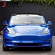 Blue Vinyl Car Wrap