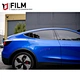 Blue Vinyl Car Wrap